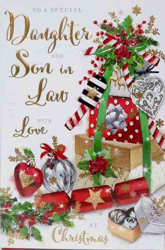 Picture of DAUGHTER & SON IN LAW CHRISTMAS CARD